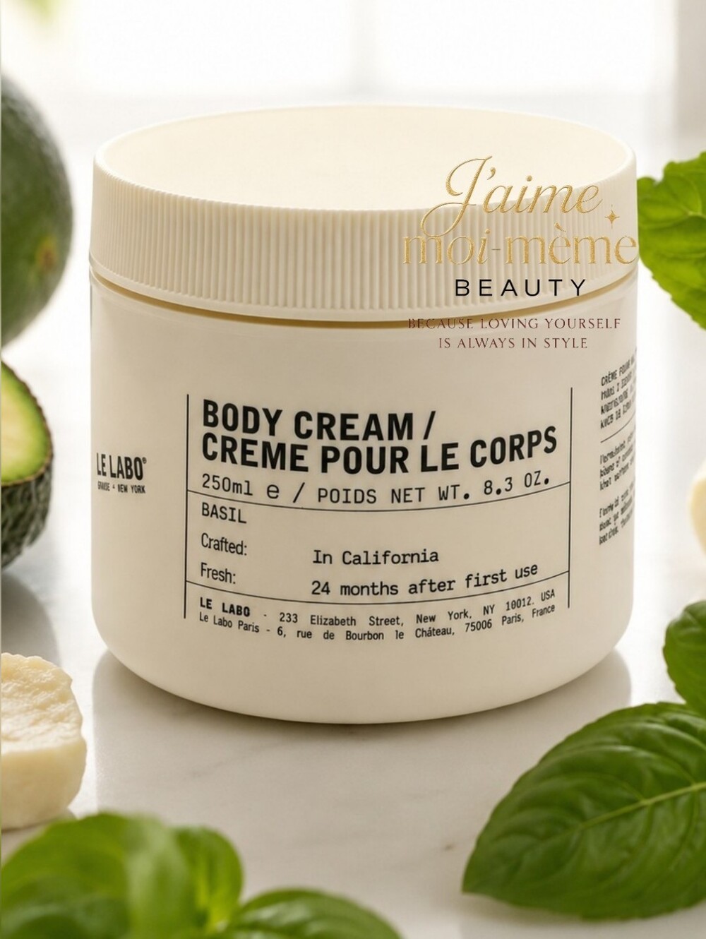 Le Labo Basil Body Cream